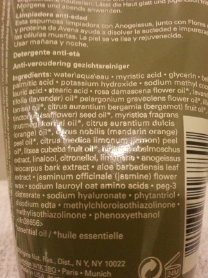Origins Plantscription Anti-aging Cleanser ingredients image